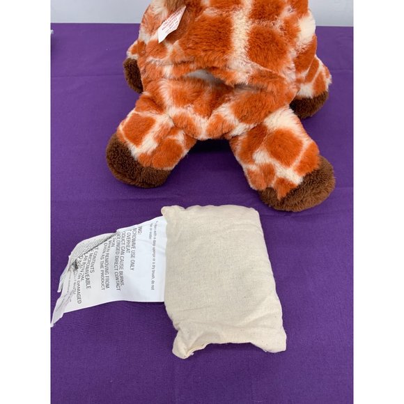 Aroma Home Ltd. Giraffe Plush Warming Friend Sits 11 Inches Tall rice/ pellets b - Picture 9 of 14